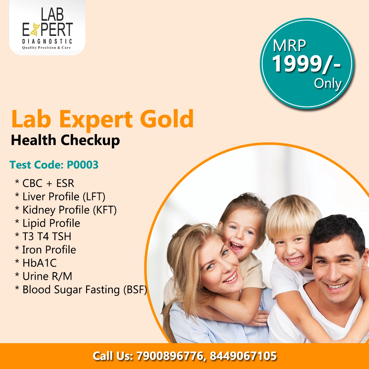 Lab Expert Gold Health Package