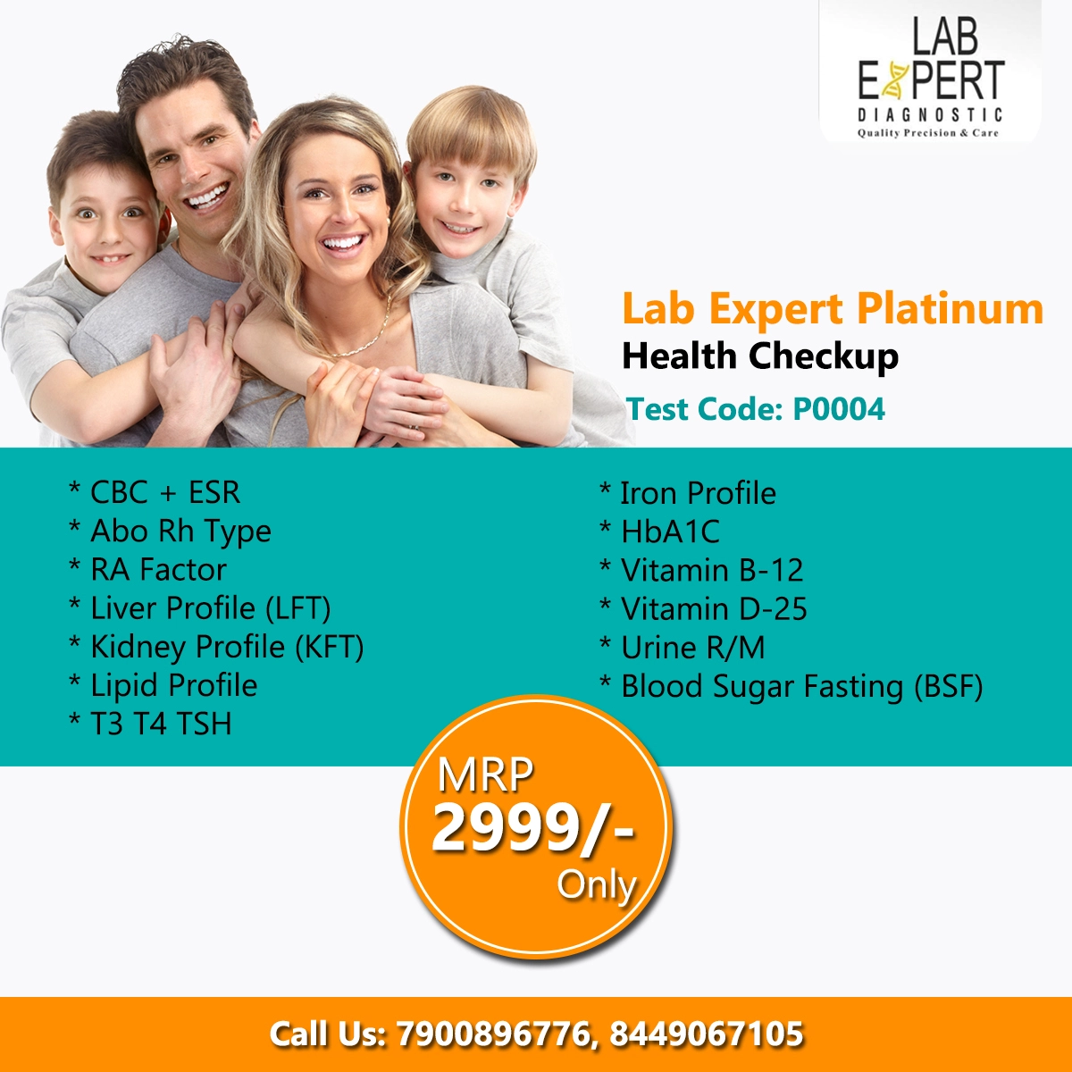 Lab Expert Platinum Health Package